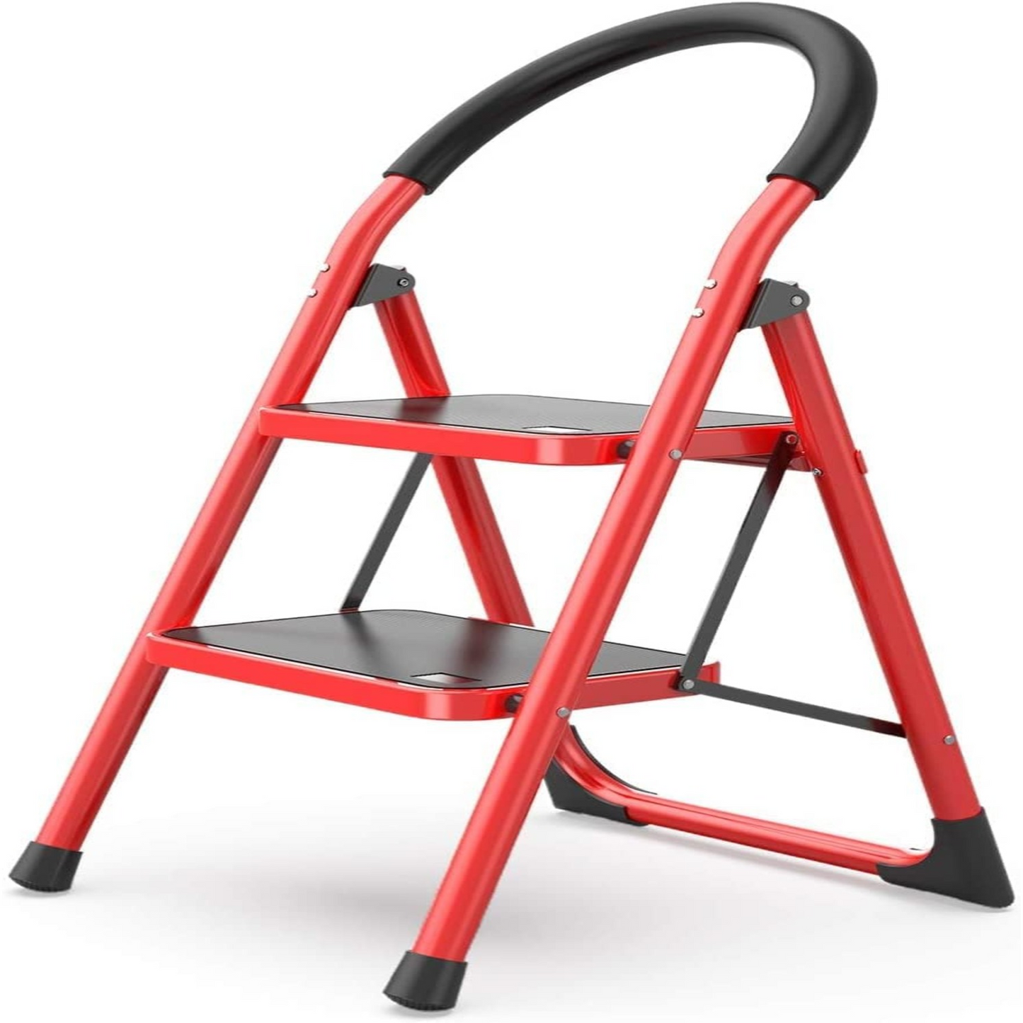 I BEST Folding Steps Steel Ladder Domestic Light Stepladder Household Combination Multi Function Ladders Indoor Outdoor
