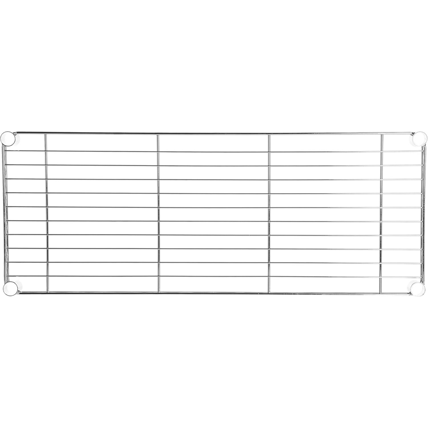 5-Shelf 90D x 45W x 180H Steel Organizer Wire Rack, Chrome Shelving Unit