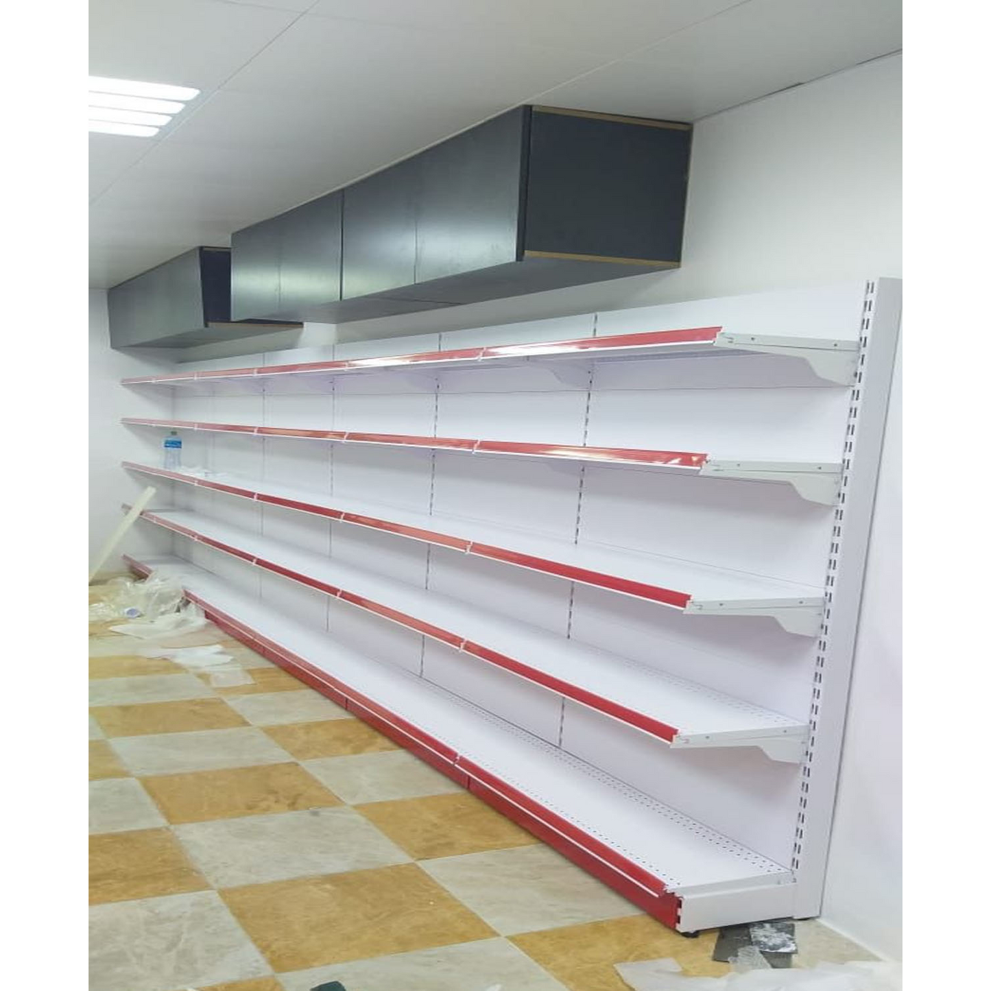 5 Level 100L x35D x200H Single Sided Set Grocery, Store Gondola , Retail, Display, Supermarket, Shelf