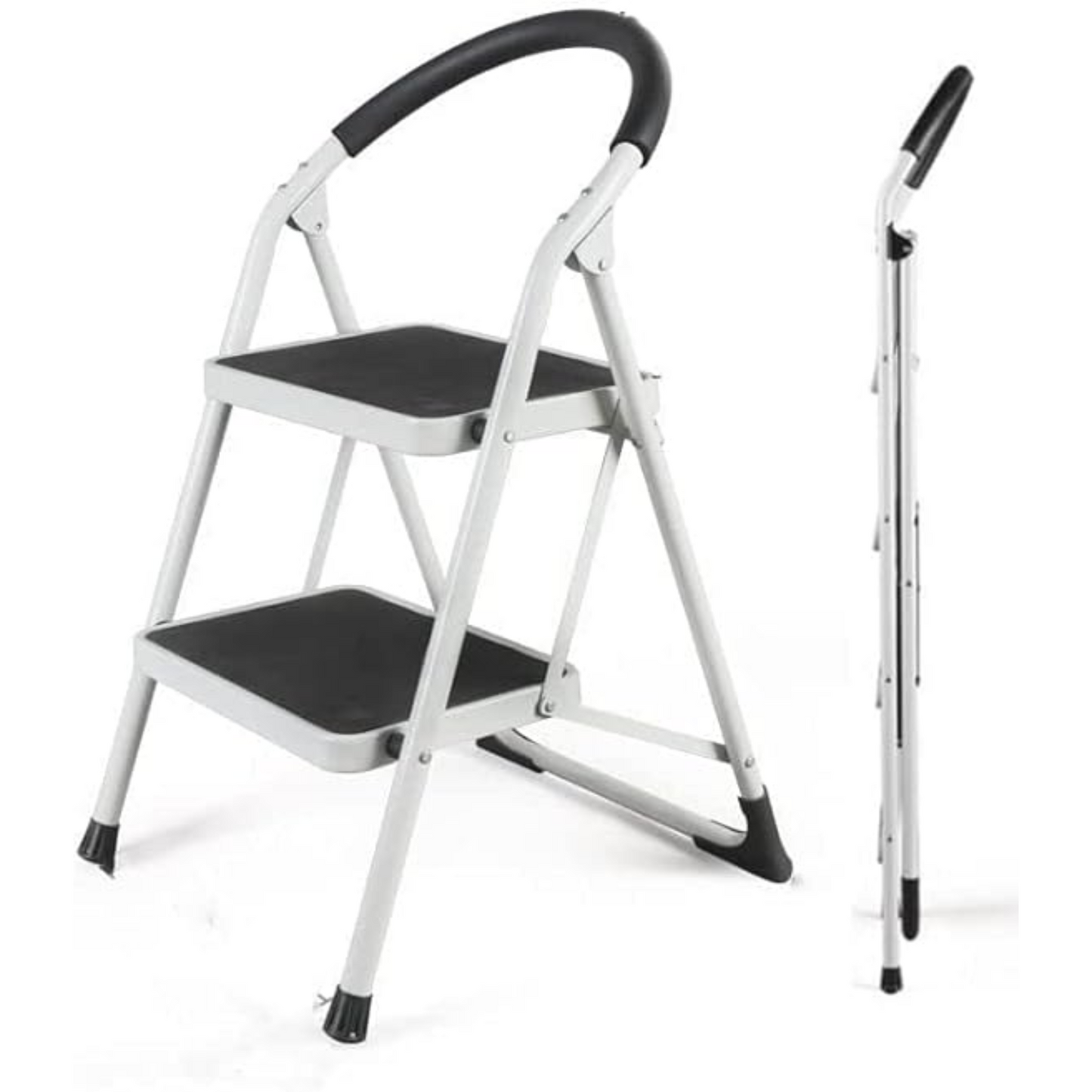 I BEST Folding Steps Steel Ladder Domestic Light Stepladder Household Combination Multi Function Ladders Indoor Outdoor