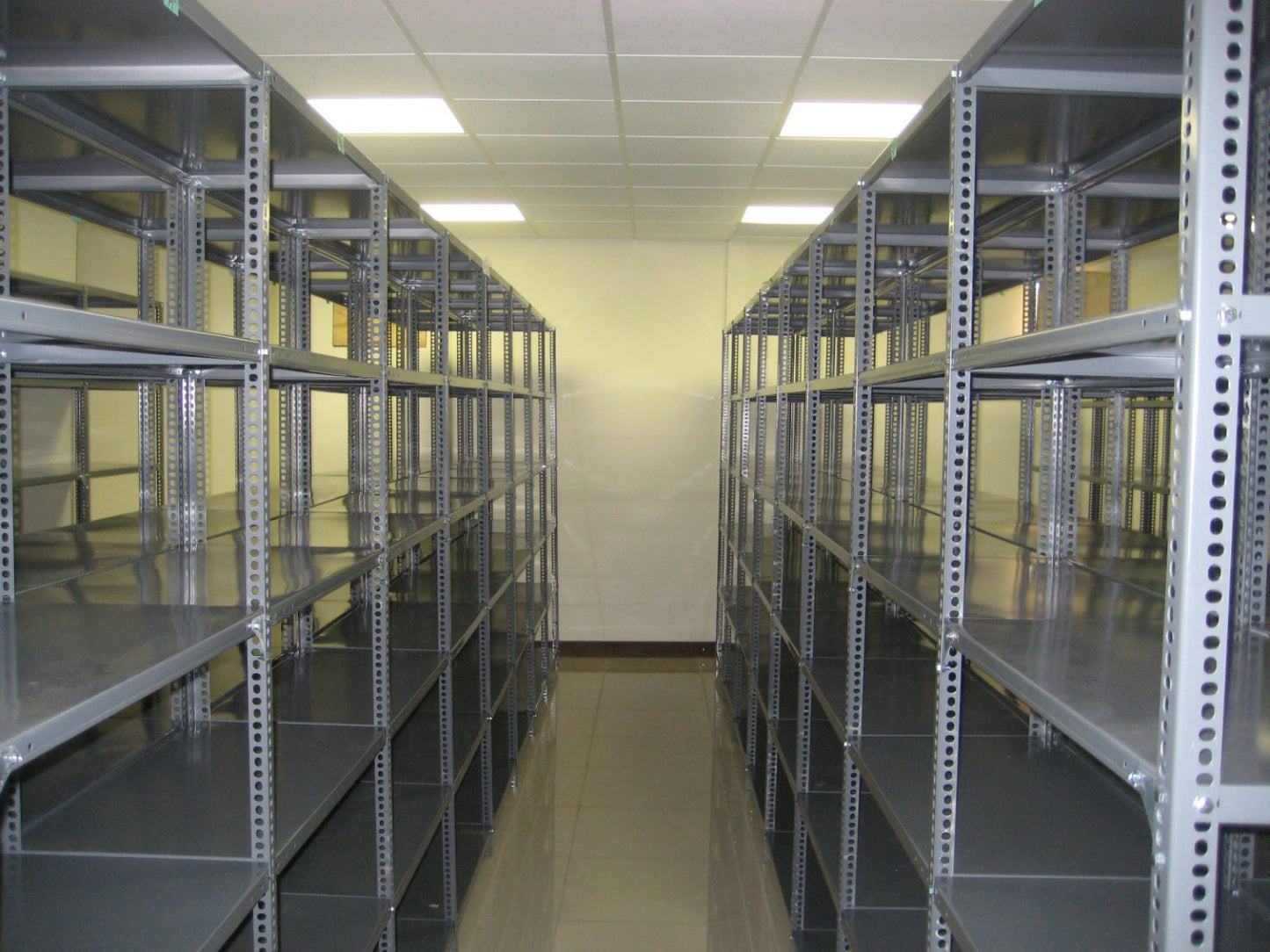 Slotted Angle Shelving with 2 Meter Height