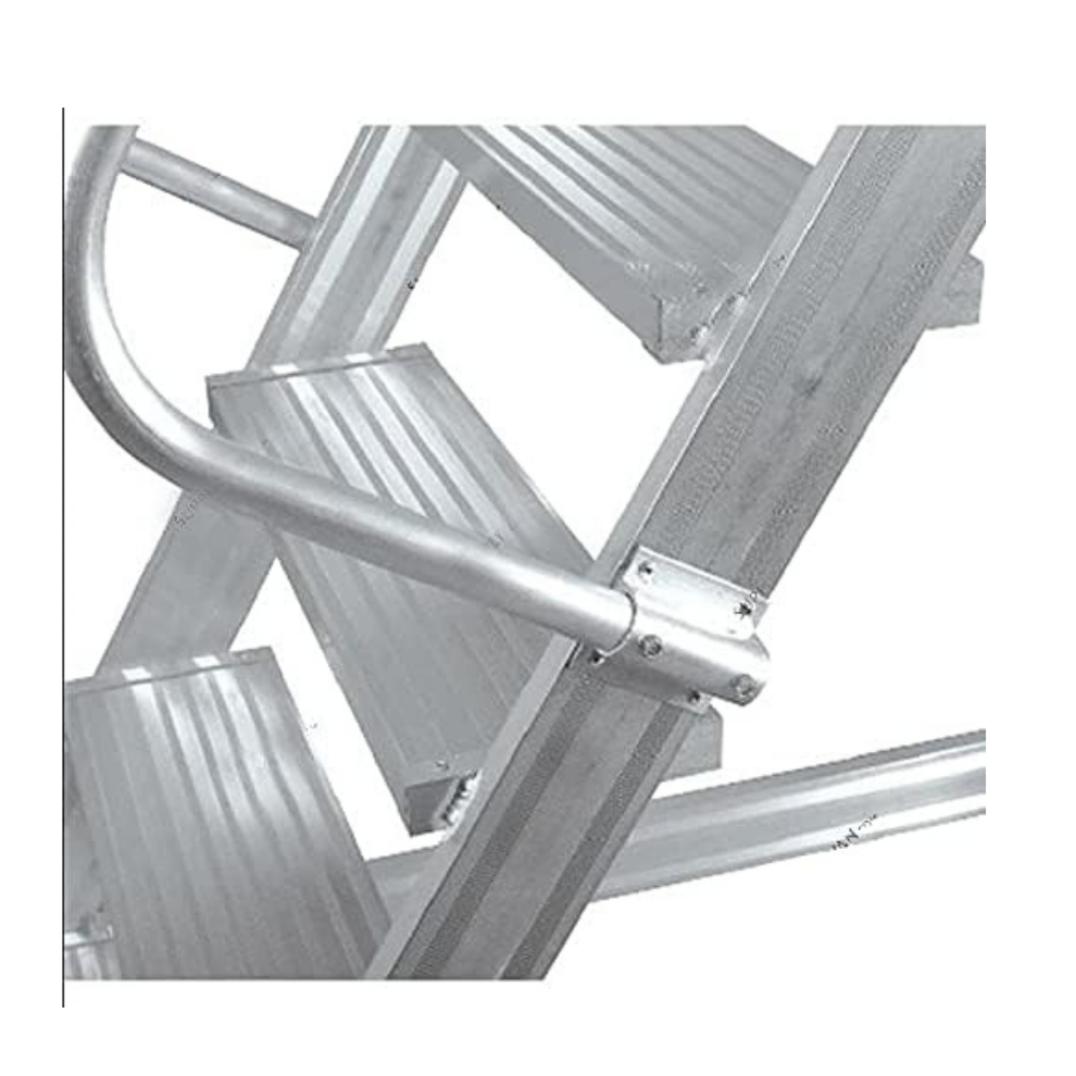 ALUMINIUM ROLLING STAIRCASE LADDER