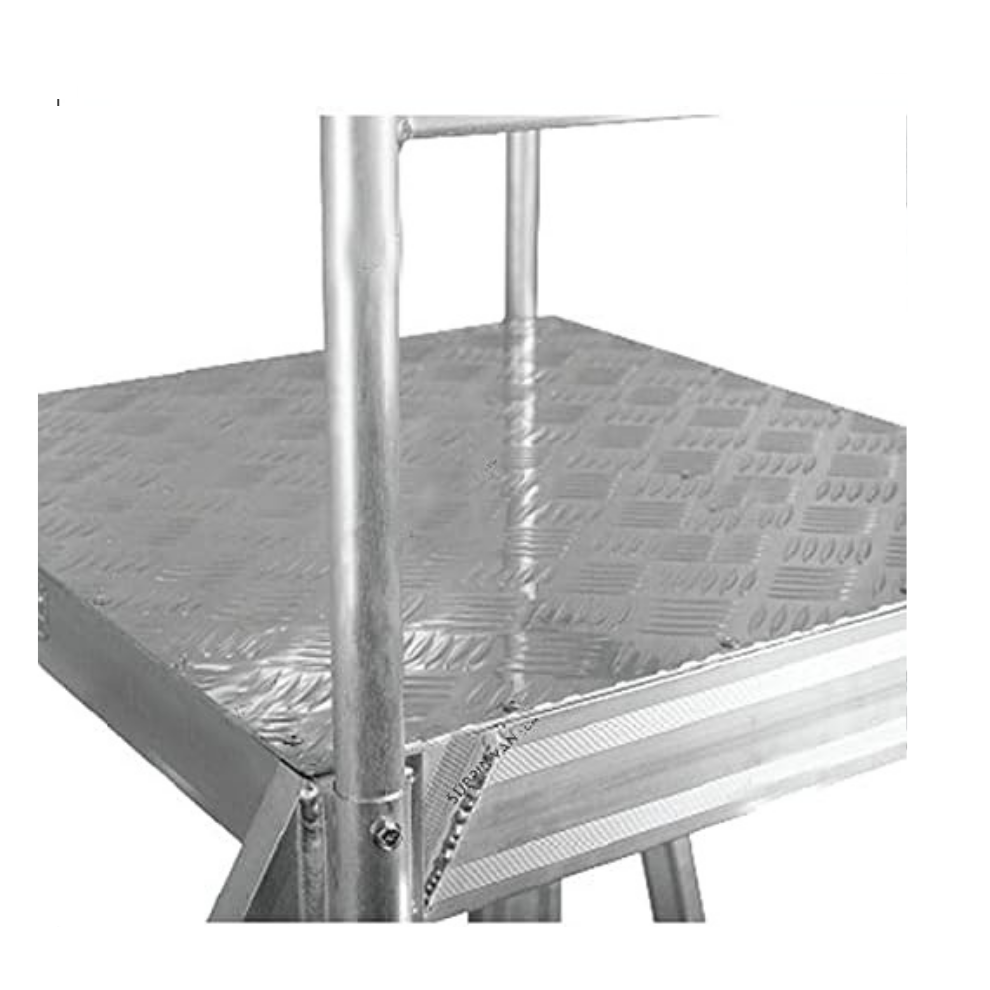 ALUMINIUM ROLLING STAIRCASE LADDER