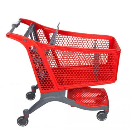 220L Supermarket Shopping Trolley Polycart