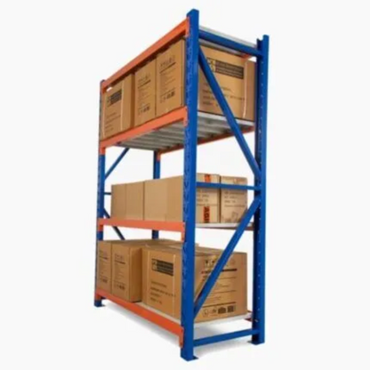 4 Tier (300kg) 100L*60W*200H cm  Metal Warehouse Racking Storage Garage Shelving
