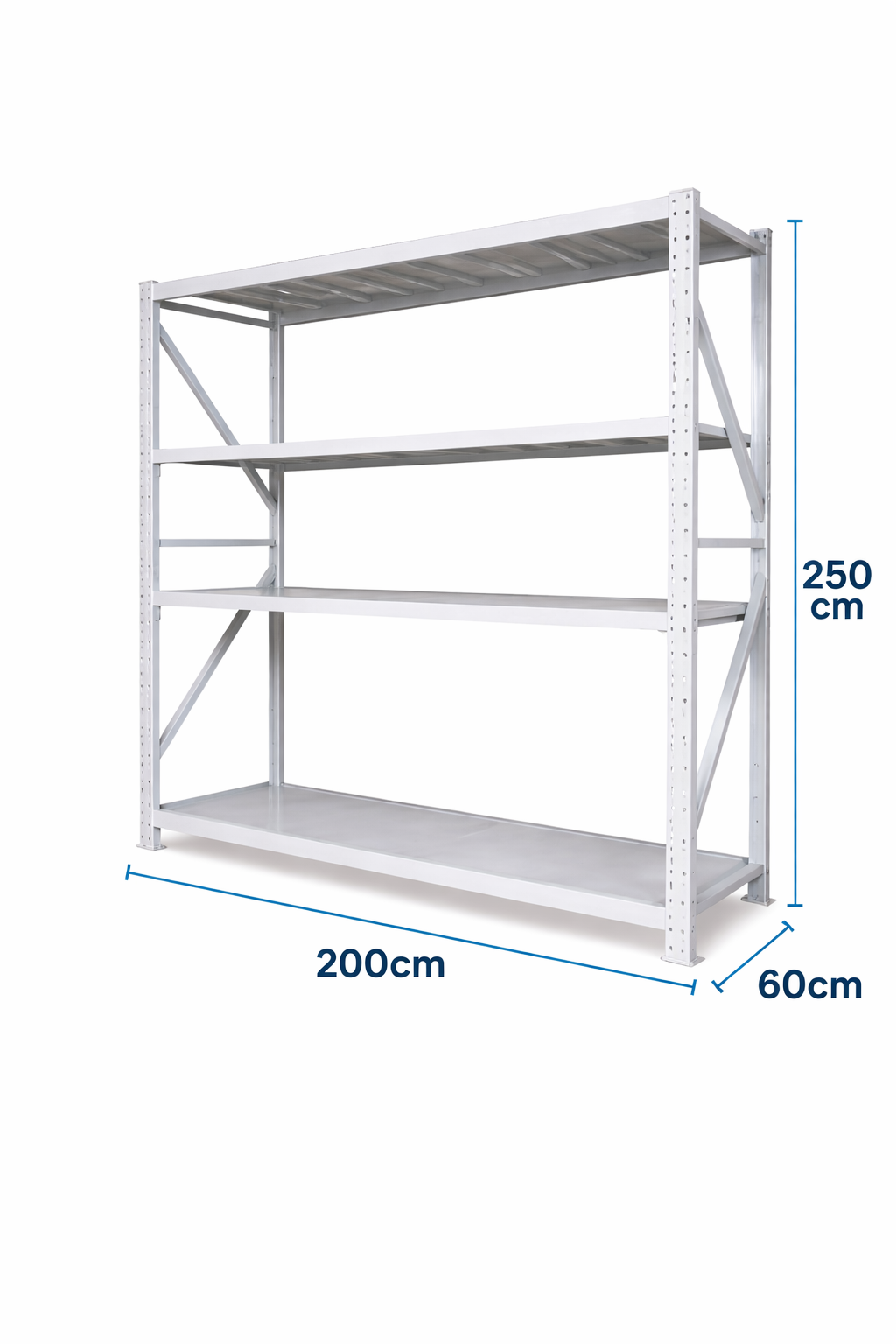 4-Tier Heavy Duty Rack (1200kg) | Storage Rack