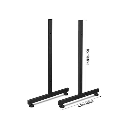 Wire Grid Panel Tower with T-Base Floor standing, Wire Grid Wall Display Rack with hooks