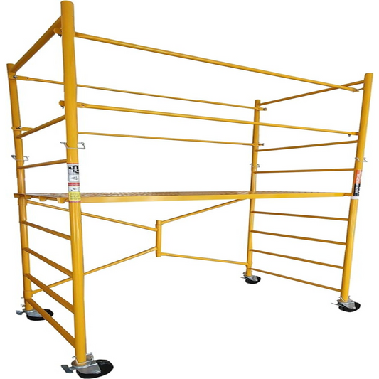 Steel Scaffolding with Folding Unit 3mtr adjustable height with non slip