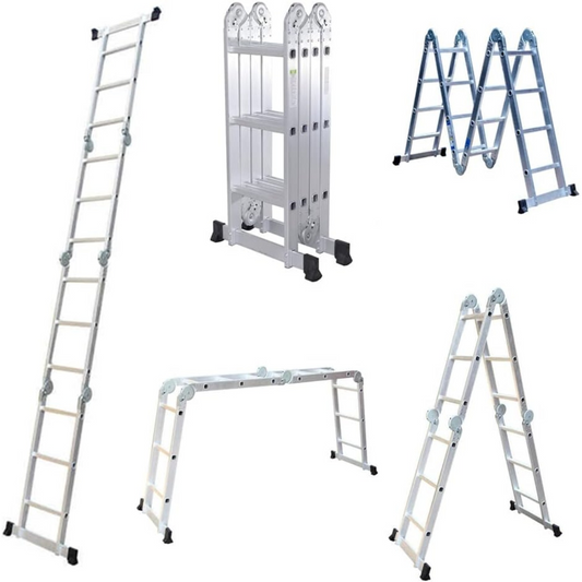 Multipurpose Aluminium Ladder Folding Ladder Folding Heavy Duty Indoor Outdoor