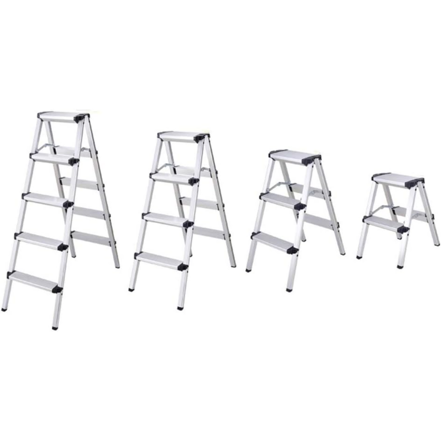 Aluminium Alloy Bilateral Ladders, Stepladders Folding Ladder Stool