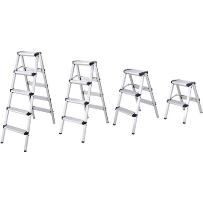Aluminium Alloy Bilateral Ladders, Stepladders Folding Ladder Stool