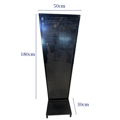 Pegboard Display Stand Shelf for Jewelry Tools, Peg Board Accessories Rack Organizer