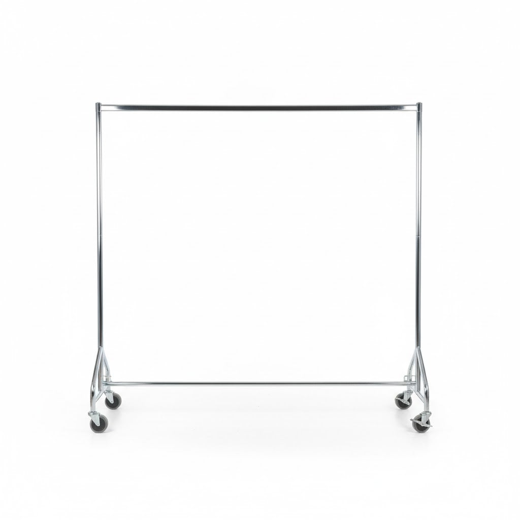 Chrome Garment Rack 183x55cm | Heavy Duty with 30cm Extension