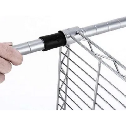 4-Shelf  180L x 45W x 180L CM  Wire Rack, Chrome 150kg