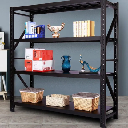 300kg 4 Steps 150m (L) x 2m (H) x 60cm (D) Heavy Duty Garage Metal Shelving