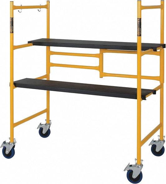 Mini Folding Steel Scaffold - 500-Lb. Capacity, Model Number I-IMCN