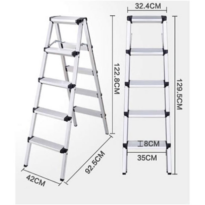 Aluminium Alloy Bilateral Ladders, Stepladders Folding Ladder Stool