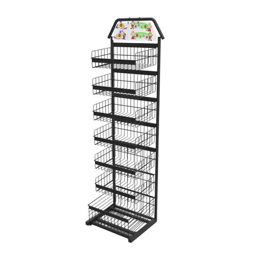7 Levels Snack Stand 50cm x 42cm x 178cm.