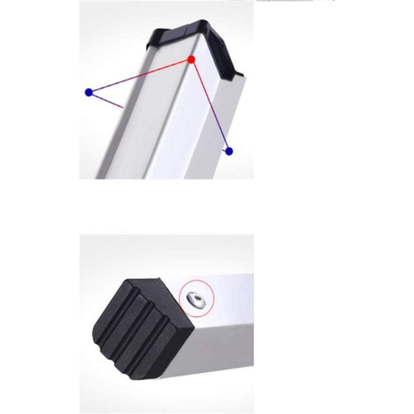 Aluminium Alloy Bilateral Ladders, Stepladders Folding Ladder Stool