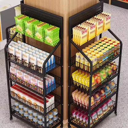 Commercial 5 tier Supermarket Shelf, Convenience Store/Pharmacy Floor standing
