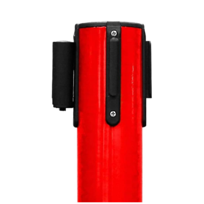 Retractable Queue Barrier with 2M Red Belt