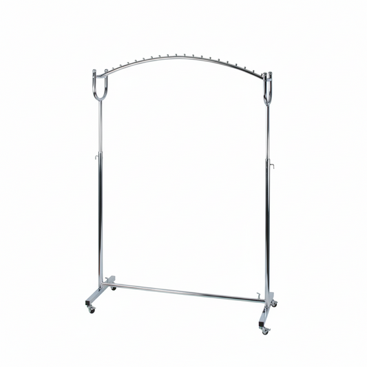 120cm Chrome Garment Rack | Heavy Duty Clothes Display Stand