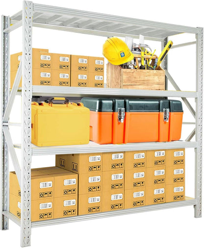 4 Tier (200L * 60D *200Hcm) 200kg  Rack Storage Metal Shelving Rack