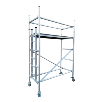 Aluminium Scaffolding Light Weight Heavy Duty 2mtr Height With Wheels 80 x 180
