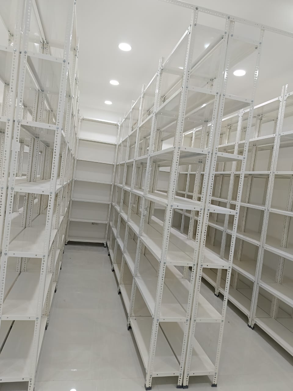 5-Tier Slotted Angle Steel Shelving Unit 200cm | Heavy-Duty Adjustable Storage Rack
