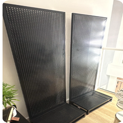 Pegboard Display Stand Shelf Rack Organizer 50L x 40D  x 180H cm